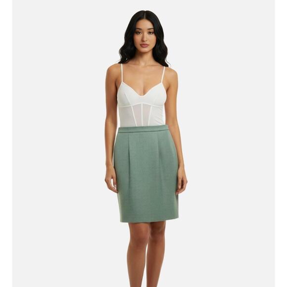 Princess Polly Cream White Mesh Strappy Camisole Bodysuit XS 0 One piece bridal - Picture 2 of 10